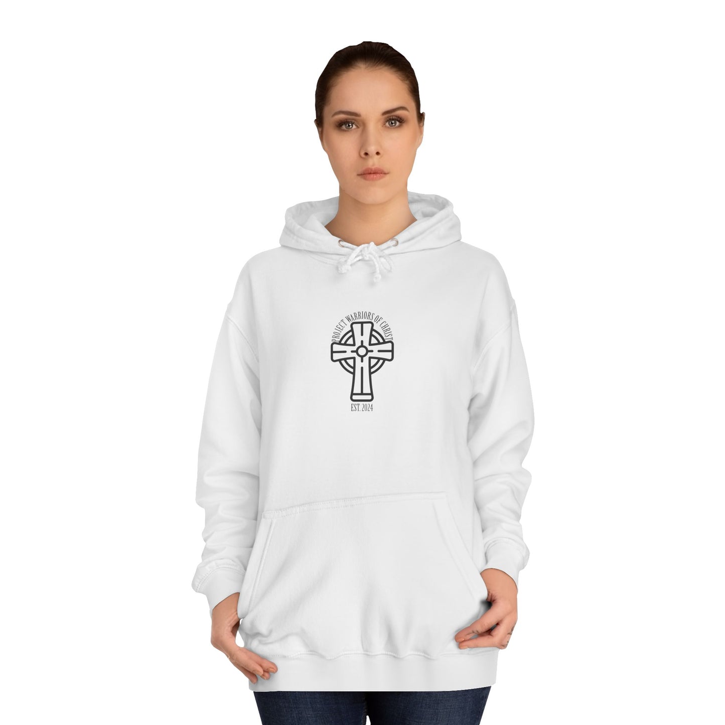 Philippians 4:13 Unisex College Hoodie