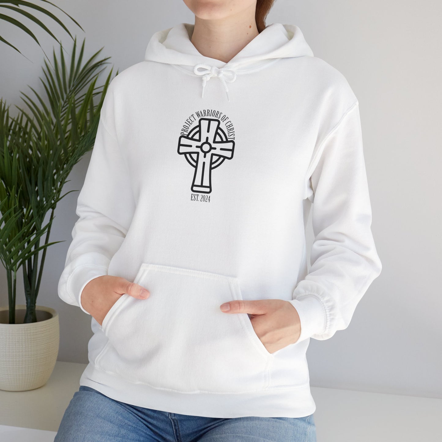Psalm 23:4 Unisex Heavy Blend™ Hooded Sweatshirt