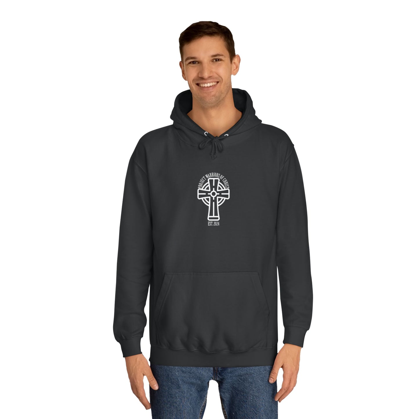 Philippians 4:13 Unisex College Hoodie