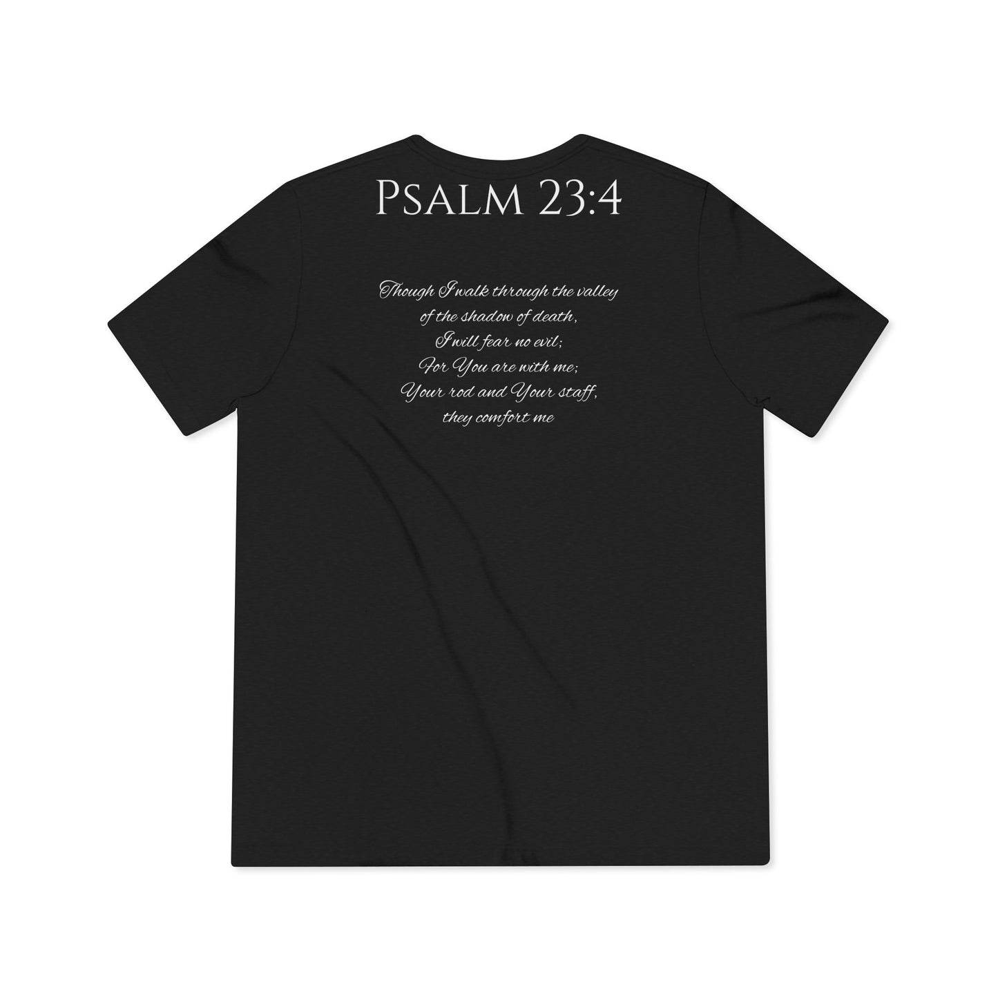 Psalm 23:4 Unisex Triblend Tee