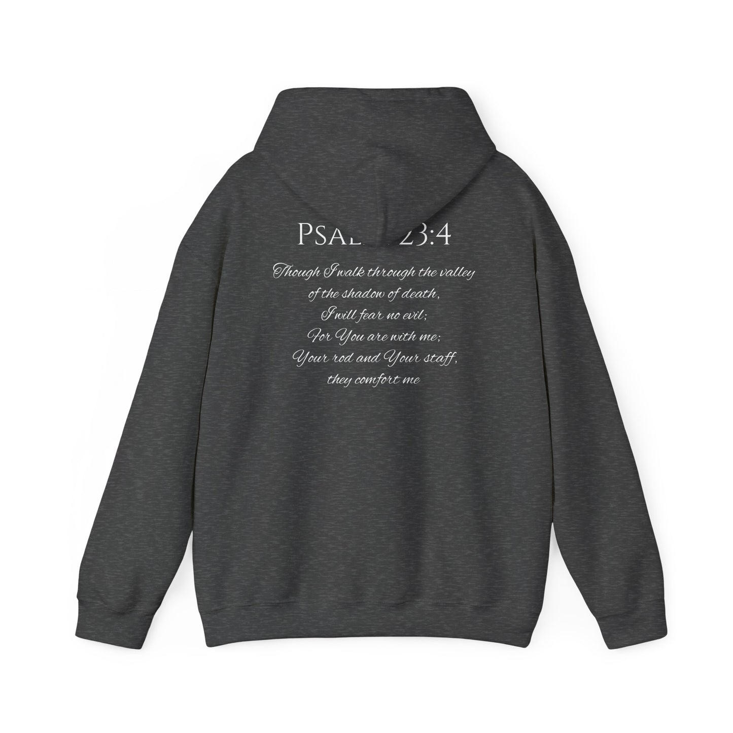 Psalm 23:4 Unisex Heavy Blend™ Hooded Sweatshirt