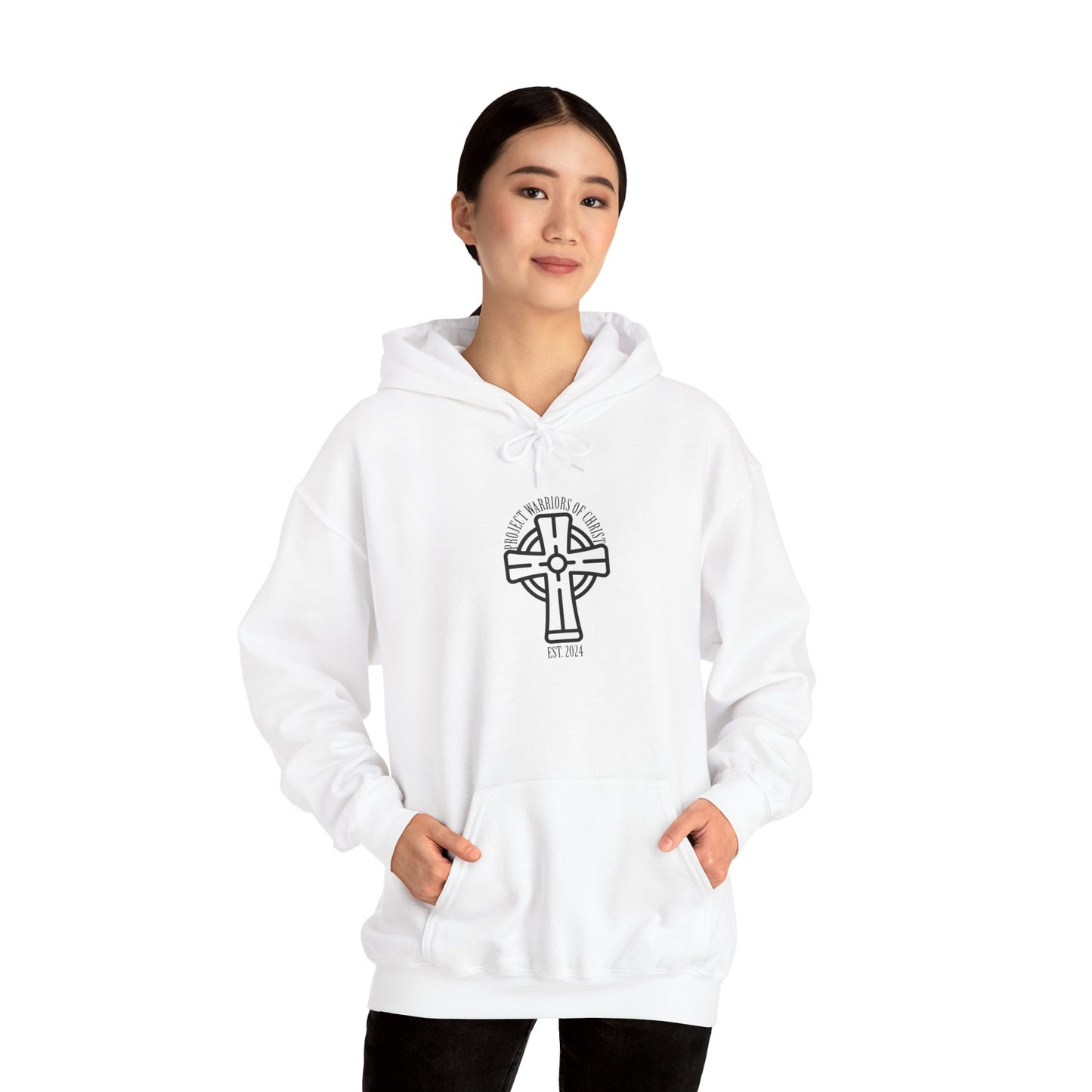 Psalm 23:4 Unisex Heavy Blend™ Hooded Sweatshirt