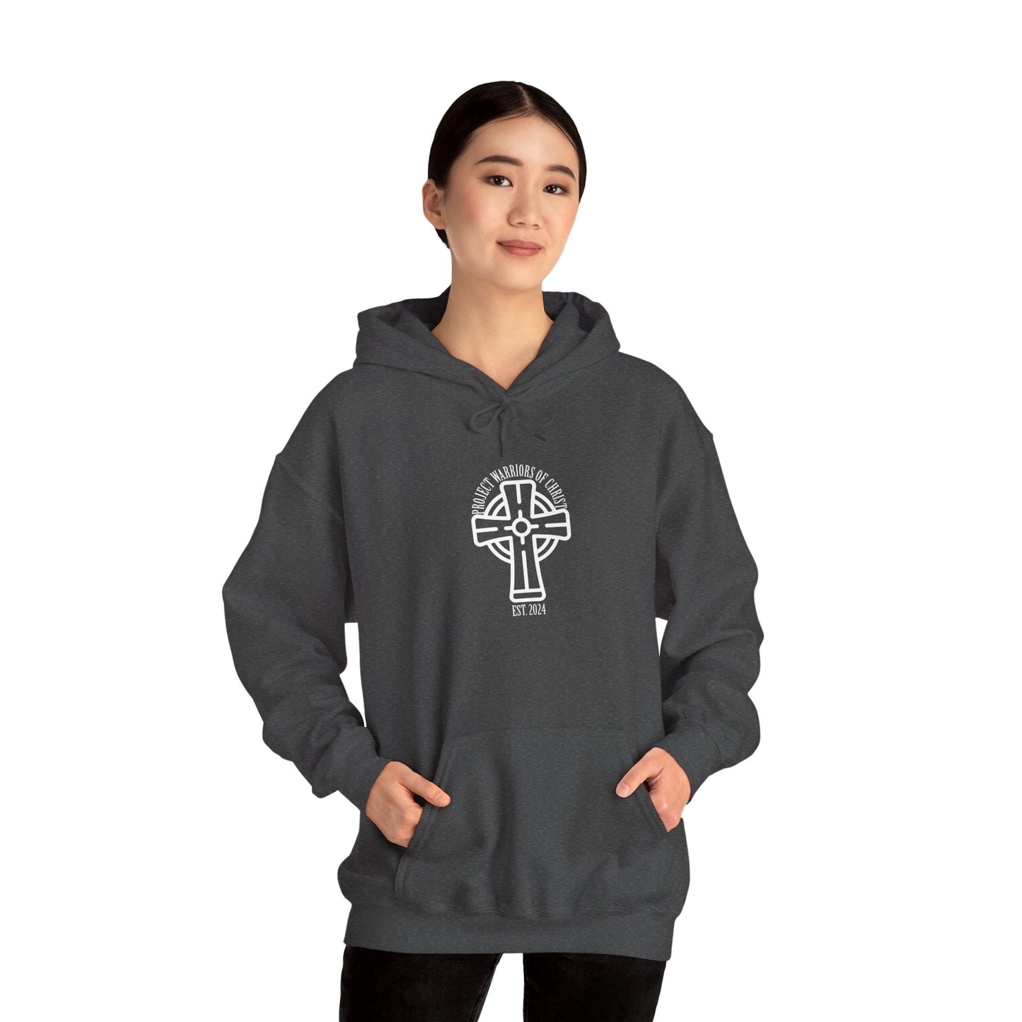 Psalm 23:4 Unisex Heavy Blend™ Hooded Sweatshirt