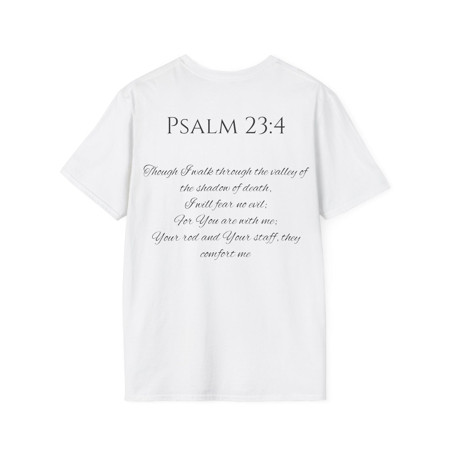 Psalm 23:4 Unisex Softstyle T-Shirt