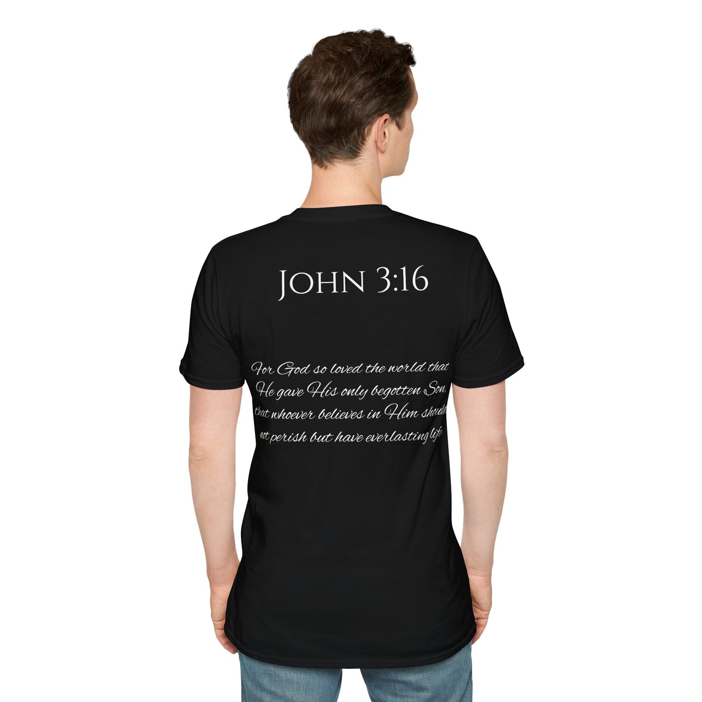 John 3:16 Unisex Softstyle T-Shirt