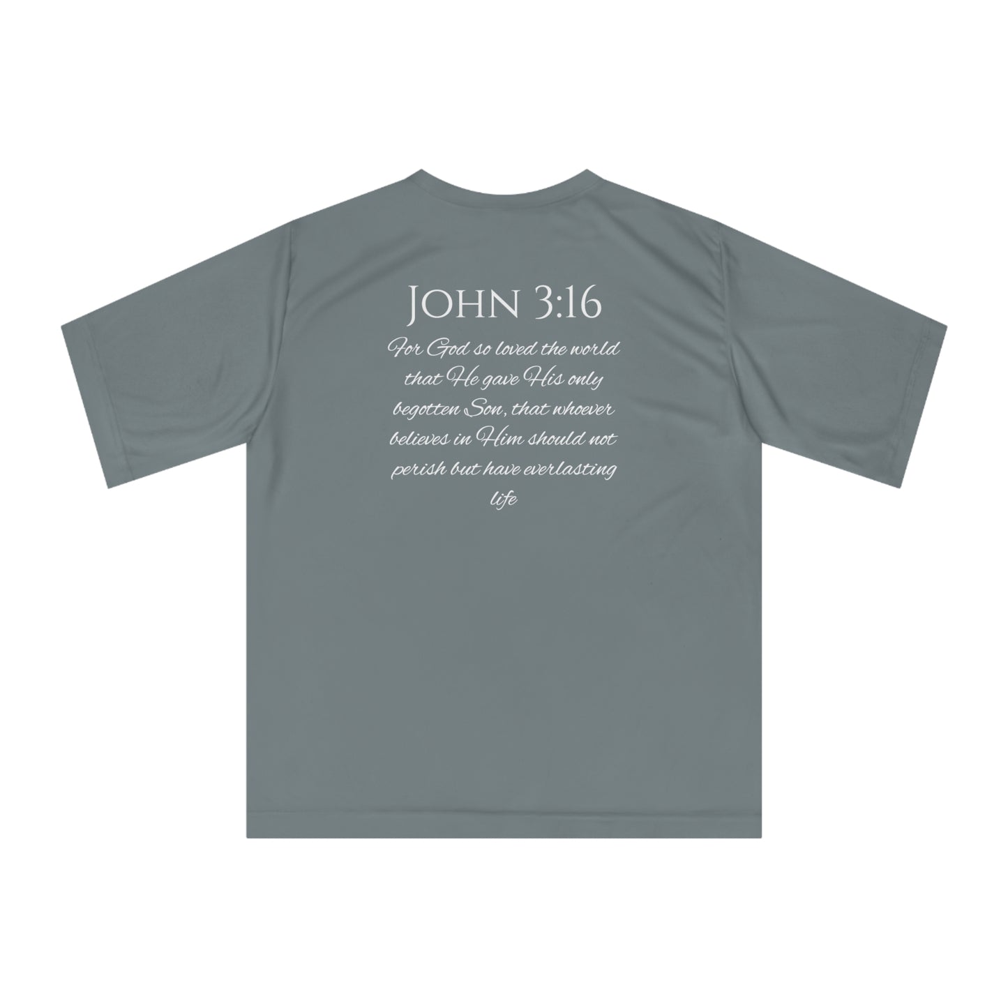 John 3:16 Unisex Zone Performance T-shirt