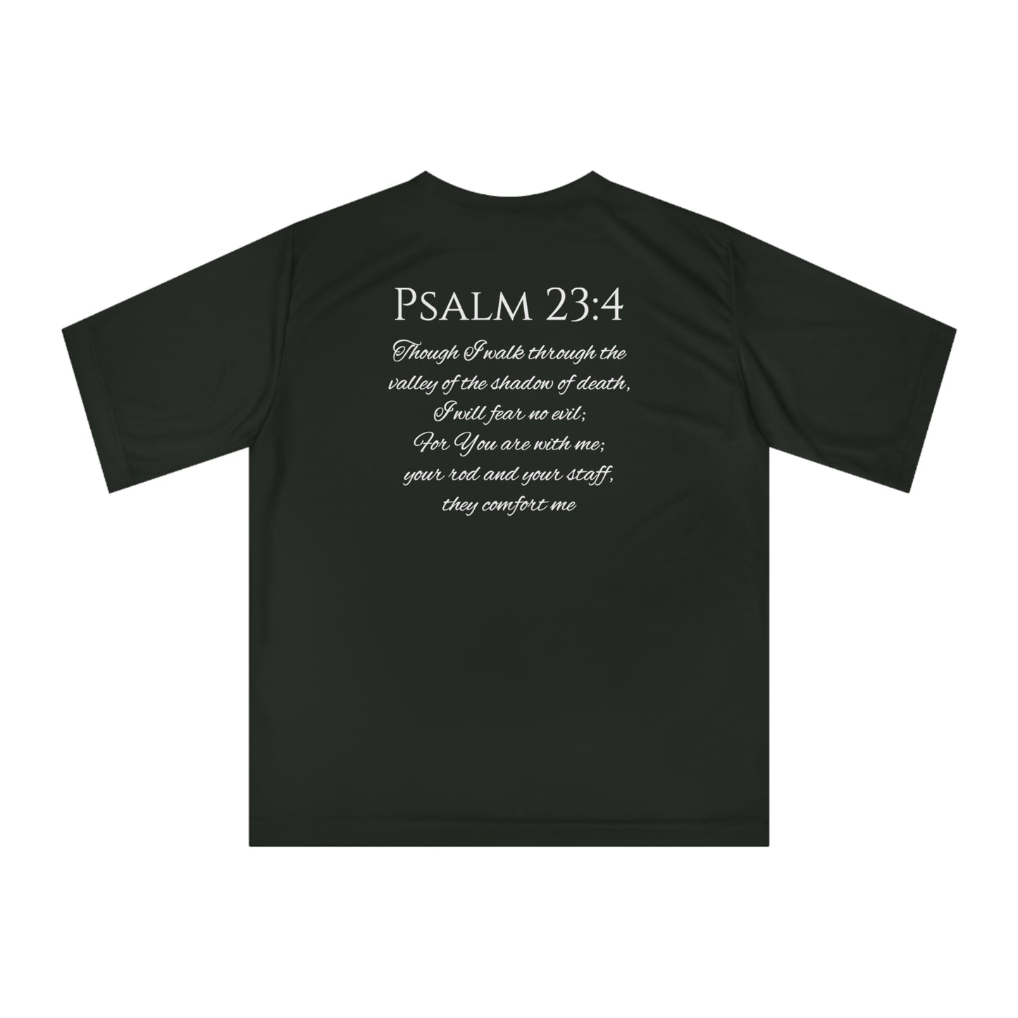 Psalm 23:4 Unisex Zone Performance T-shirt