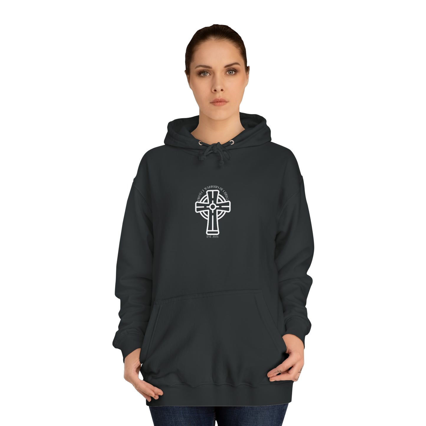 Isaiah 41:10 Unisex College Hoodie