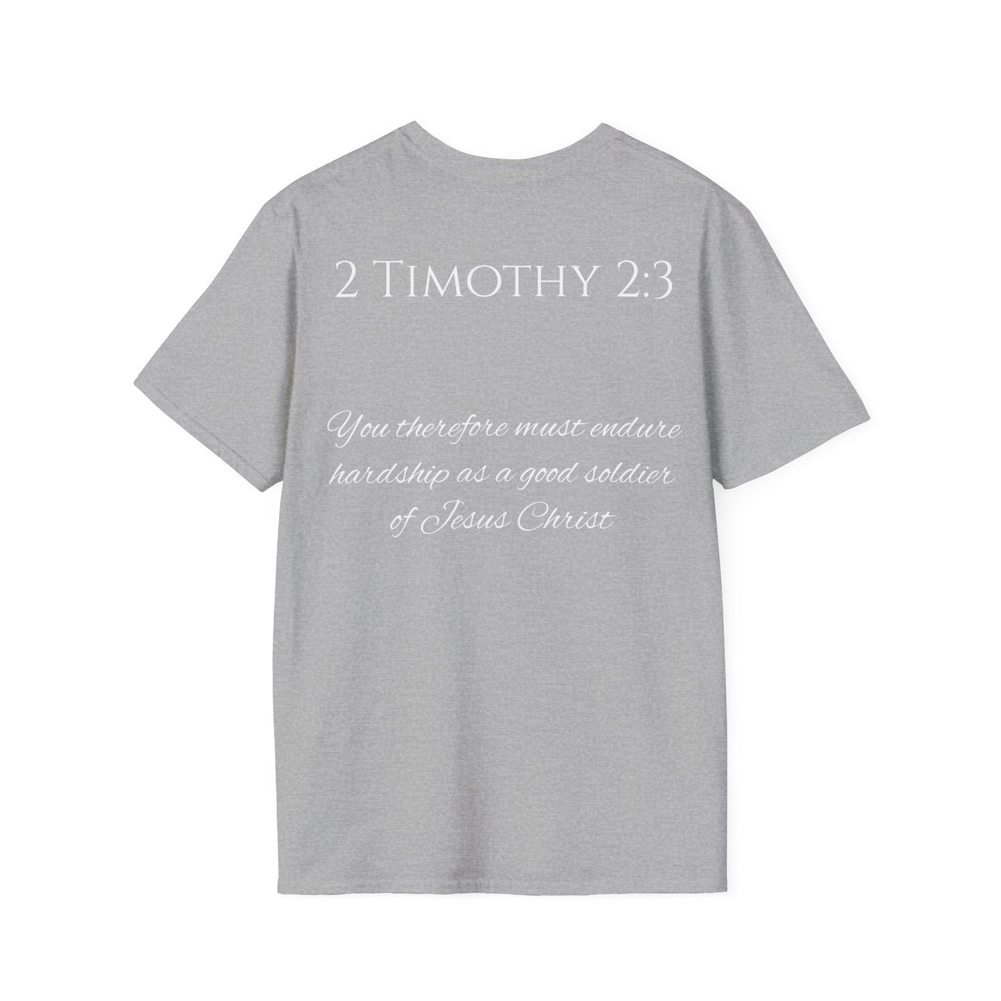 2 Timothy 2:3 Unisex Softstyle T-Shirt
