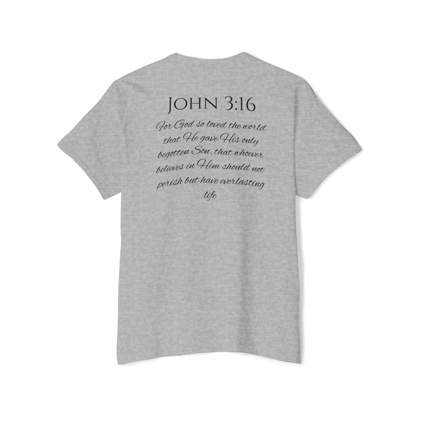 John 3:16 Unisex Heavy Cotton Pocket Tee