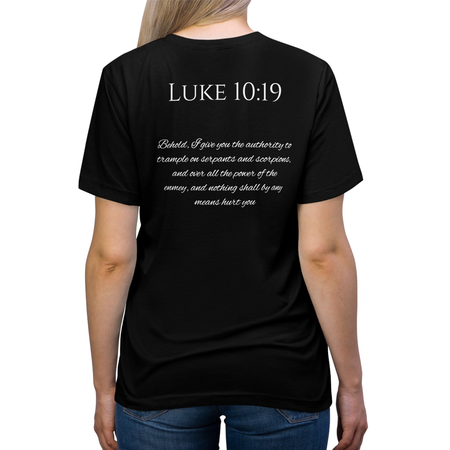 Luke 10:19 Unisex Triblend Tee