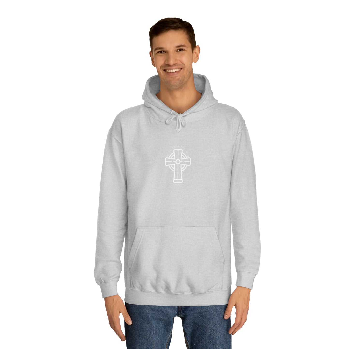 Isaiah 41:10 Unisex College Hoodie