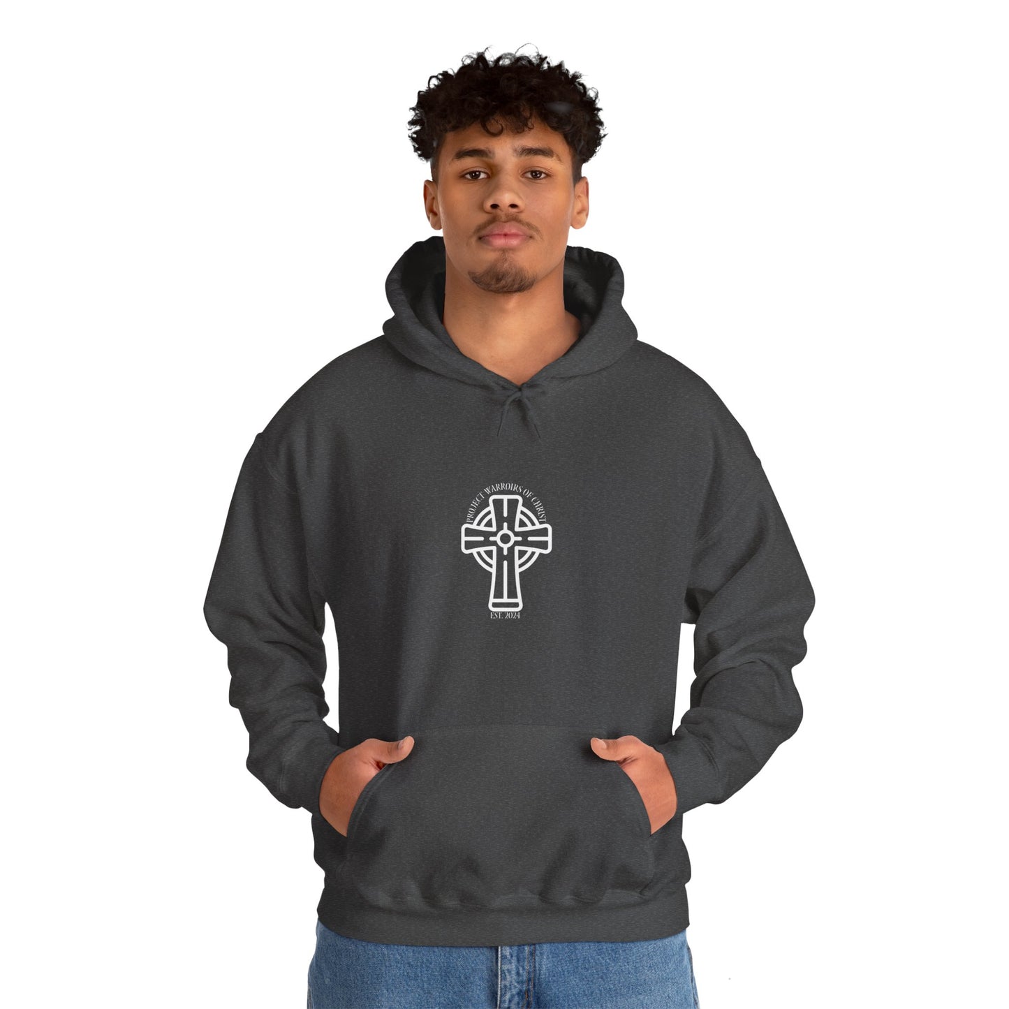 Deuteronomy 31:6 Unisex Heavy Blend™ Hooded Sweatshirt