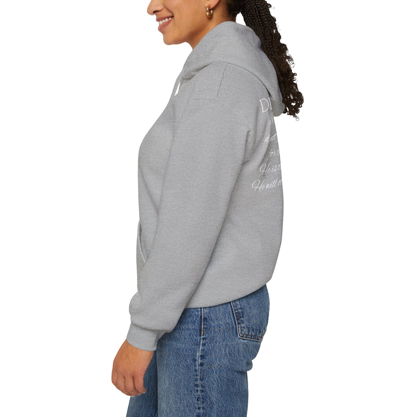 Deuteronomy 31:6 Unisex Heavy Blend™ Hooded Sweatshirt