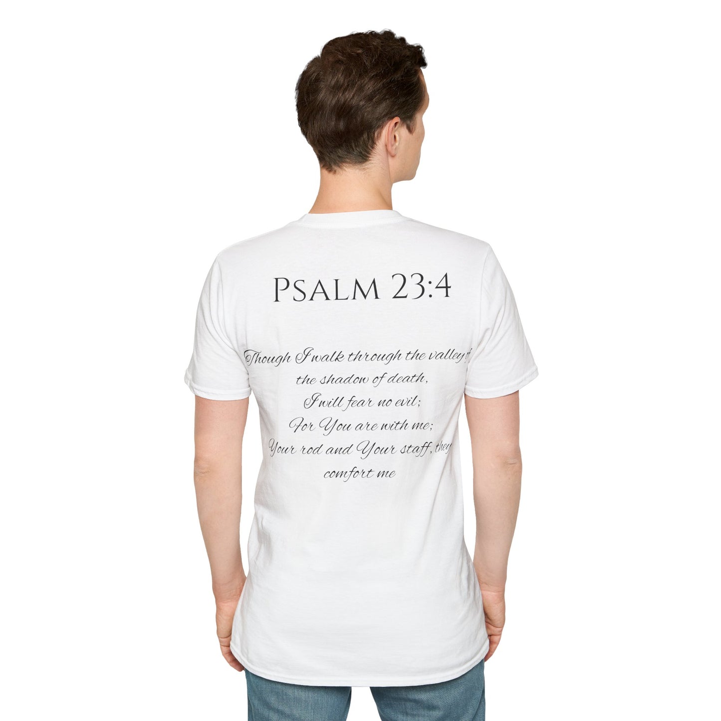 Psalm 23:4 Unisex Softstyle T-Shirt