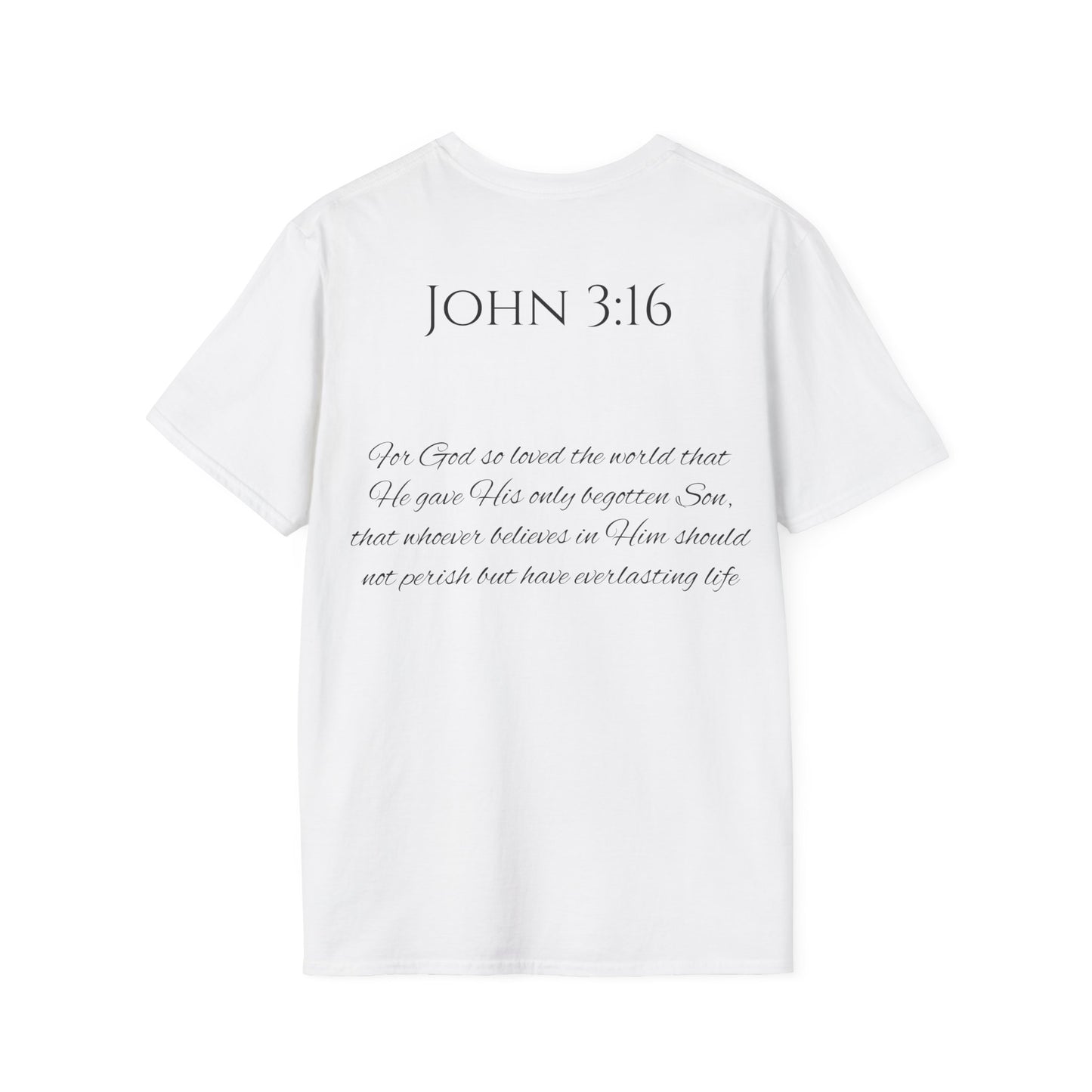 John 3:16 Unisex Softstyle T-Shirt