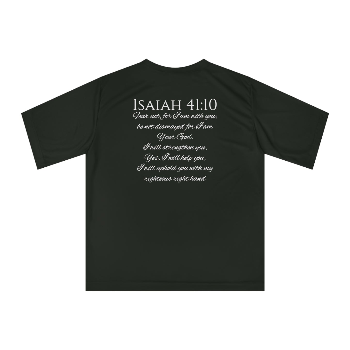 Isaiah 41:10 Unisex Zone Performance T-shirt