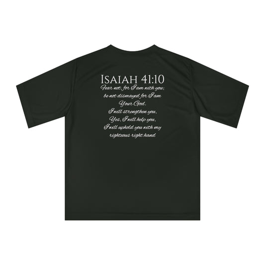 Isaiah 41:10 Unisex Zone Performance T-shirt