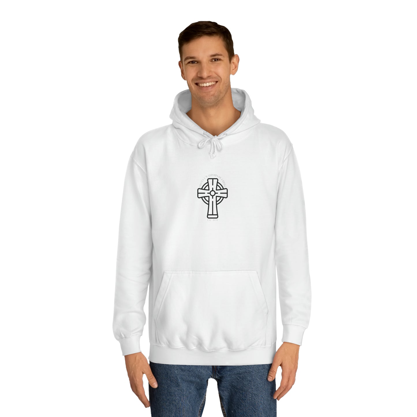 Isaiah 41:10 Unisex College Hoodie