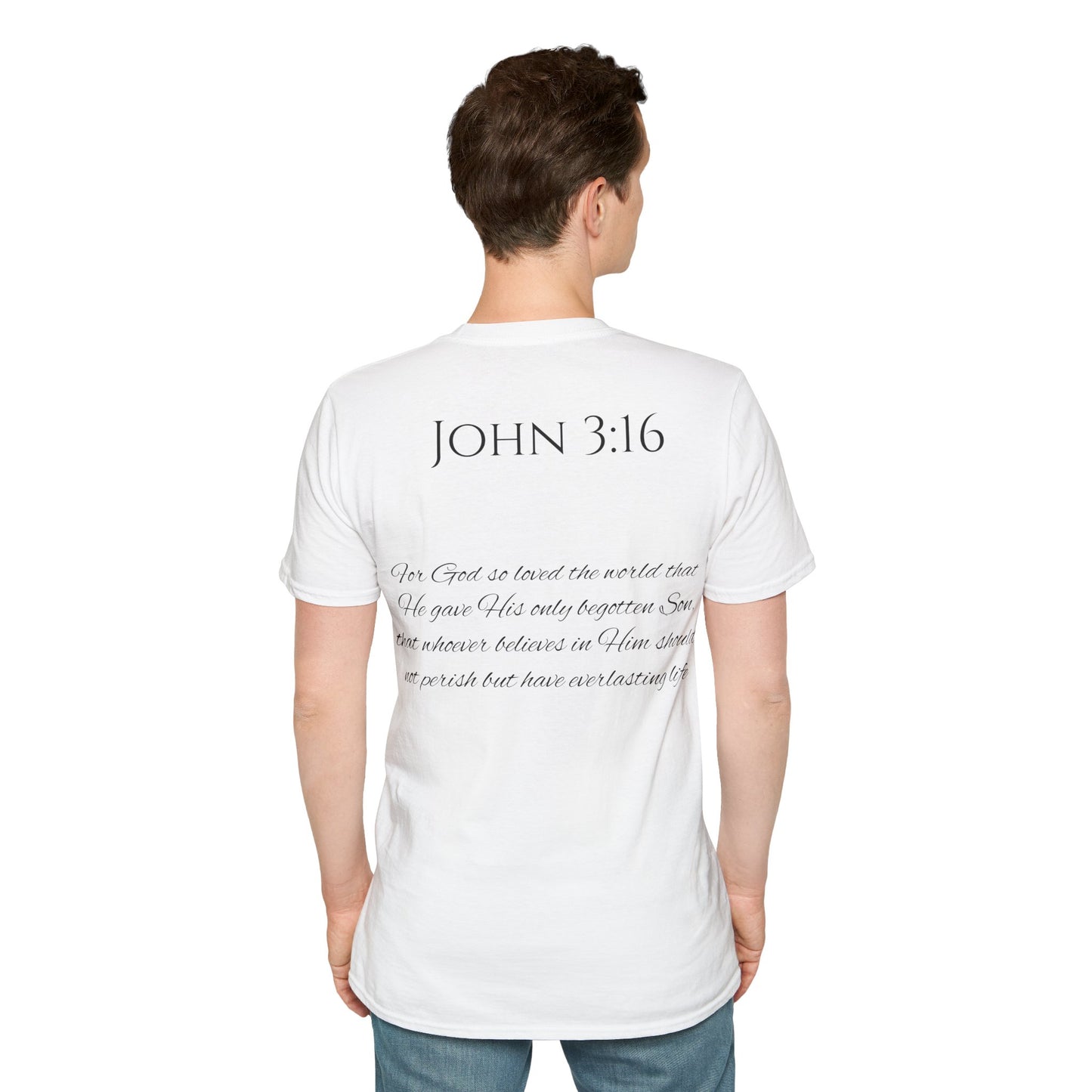 John 3:16 Unisex Softstyle T-Shirt