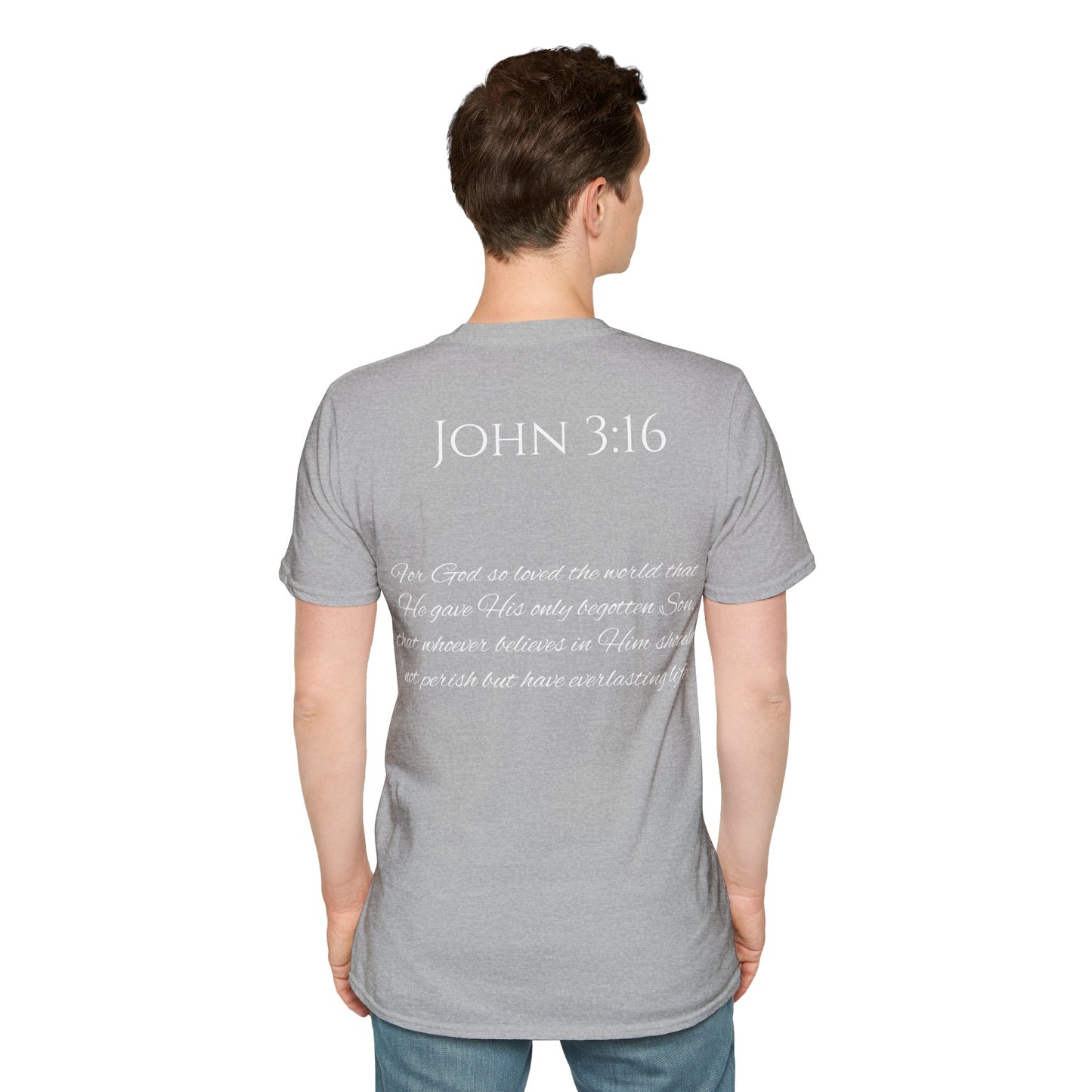 John 3:16 Unisex Softstyle T-Shirt