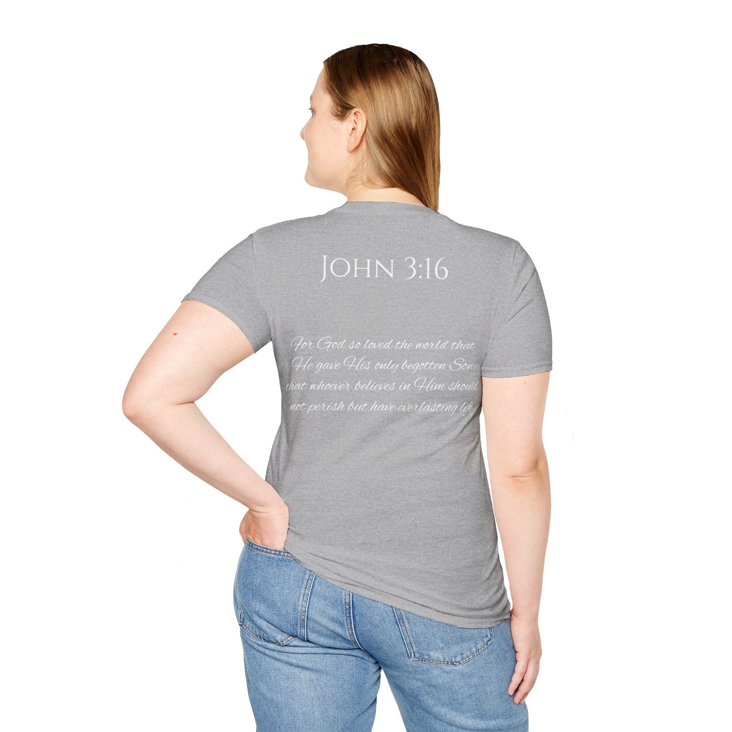 John 3:16 Unisex Softstyle T-Shirt