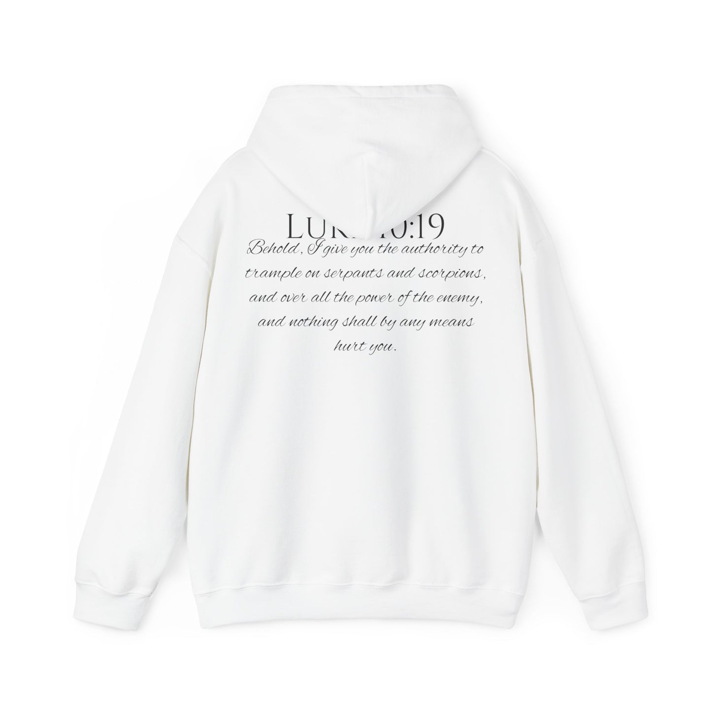 Luke 10:19 Unisex Heavy Blend™ Hooded Sweatshirt