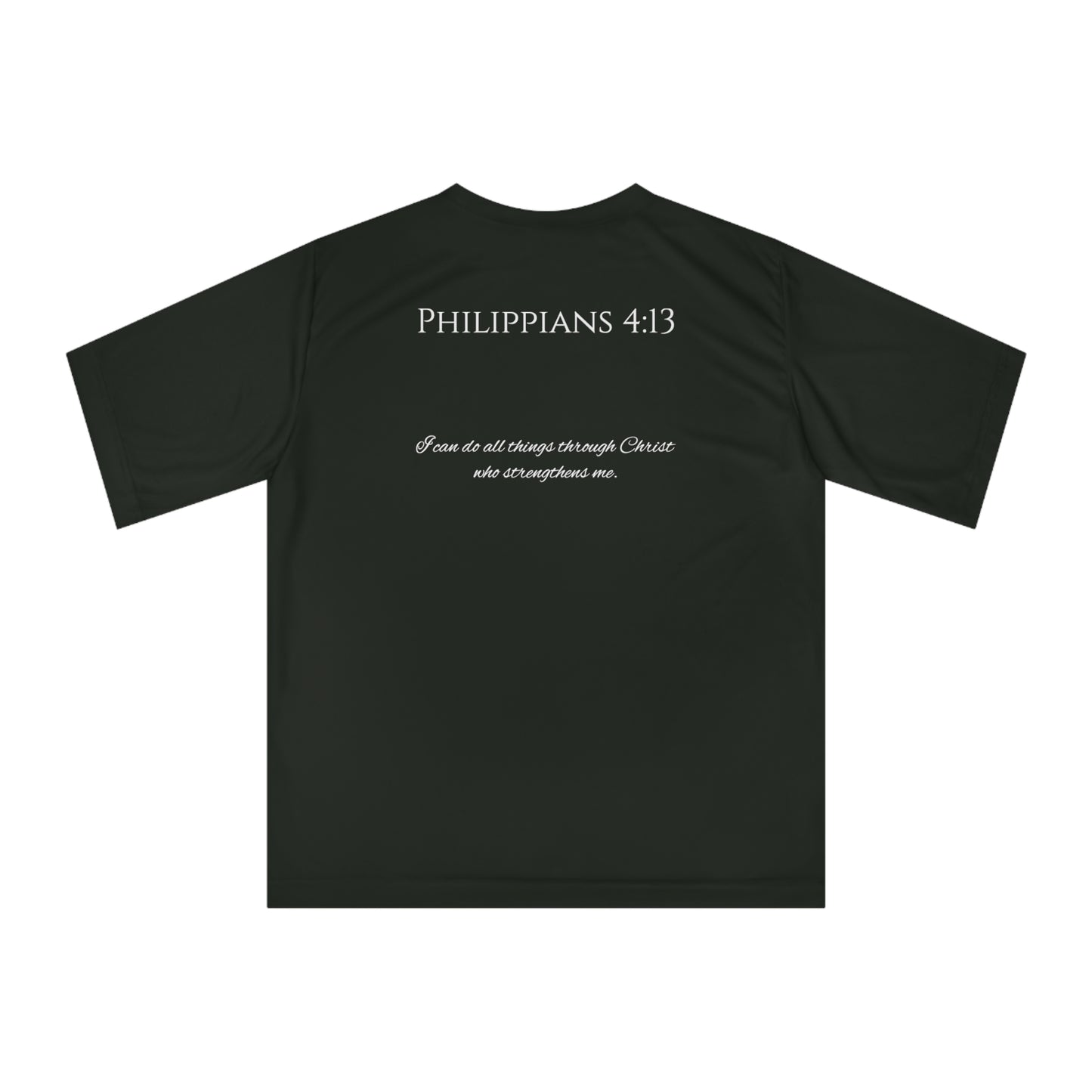 Philippians 4:13 Unisex Zone Performance T-shirt