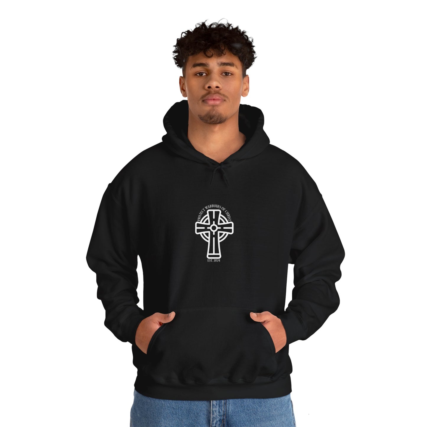 Deuteronomy 31:6 Unisex Heavy Blend™ Hooded Sweatshirt