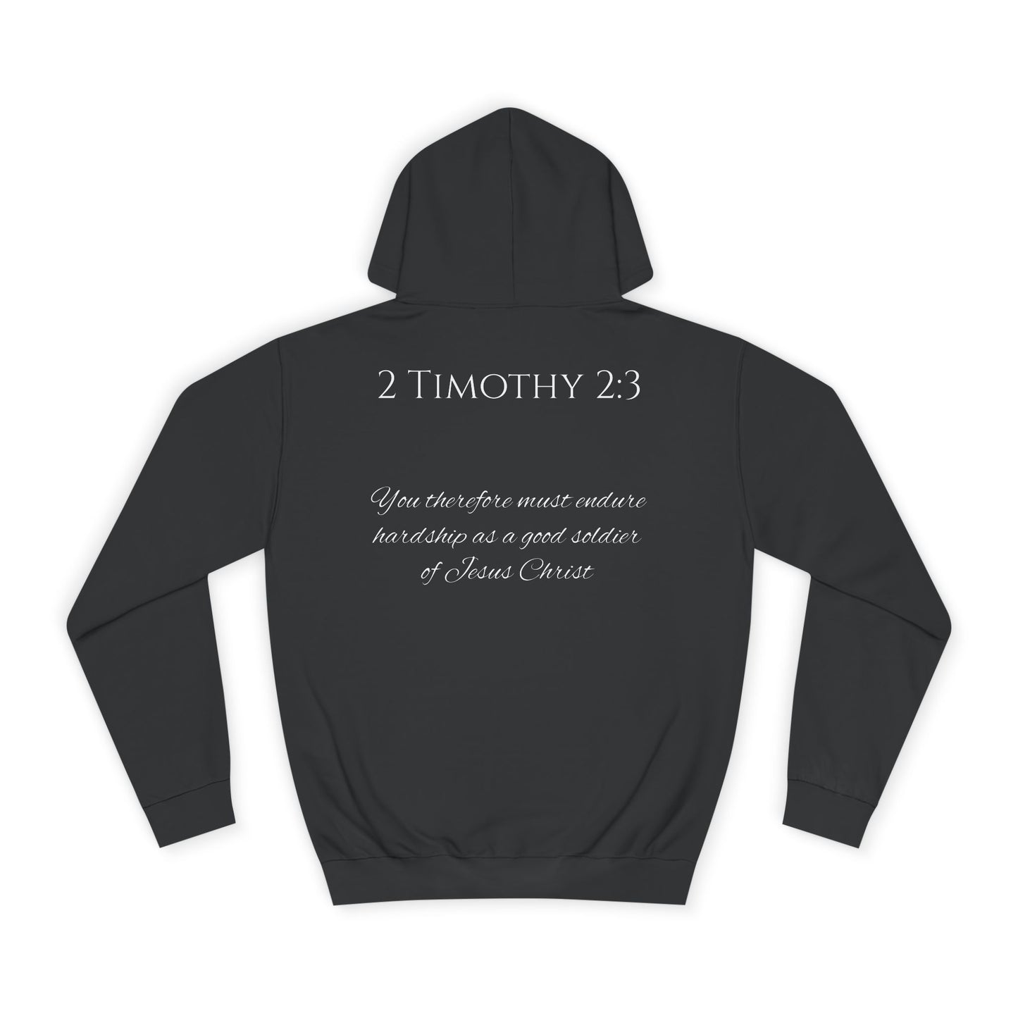 2 Timothy 2:3 Unisex College Hoodie