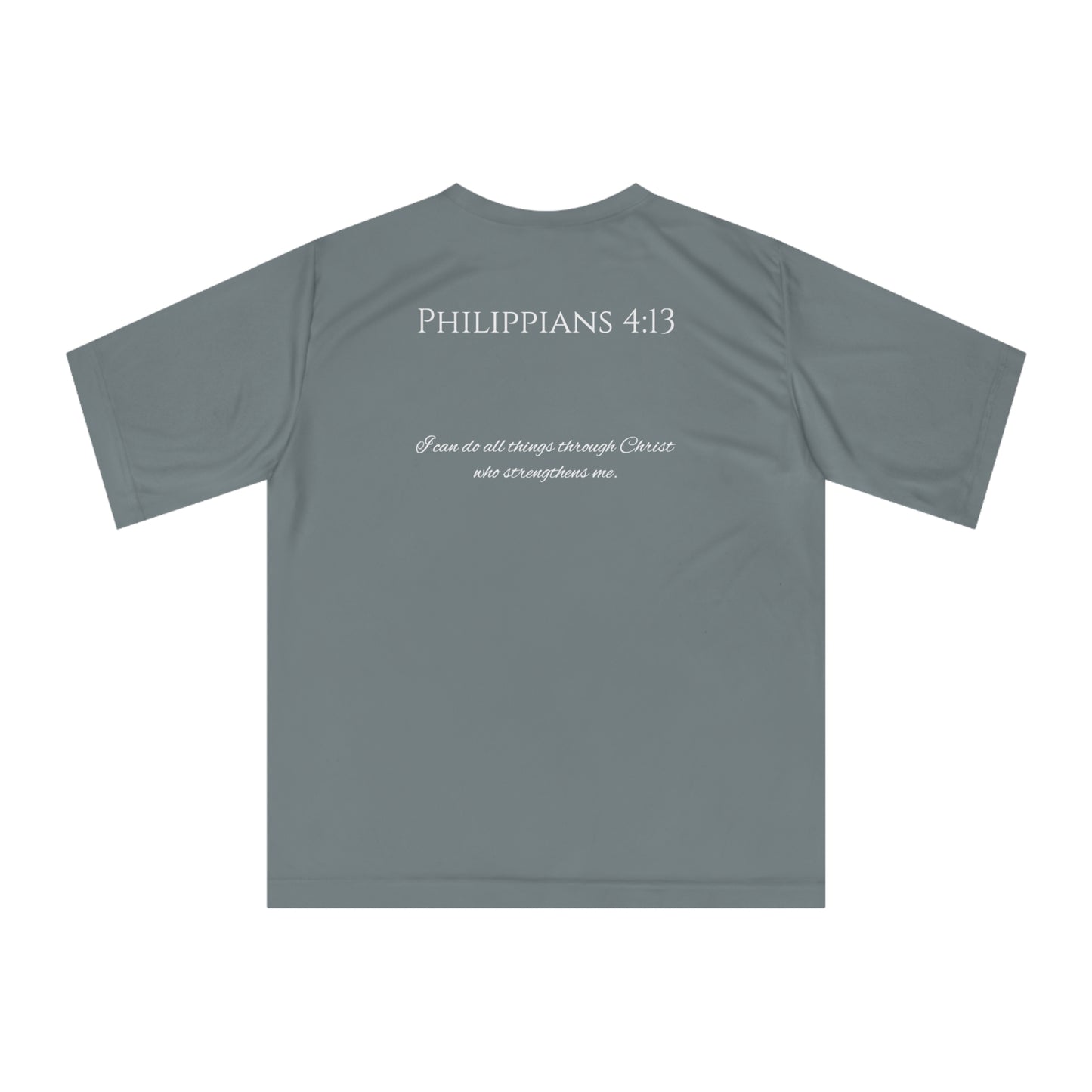 Philippians 4:13 Unisex Zone Performance T-shirt