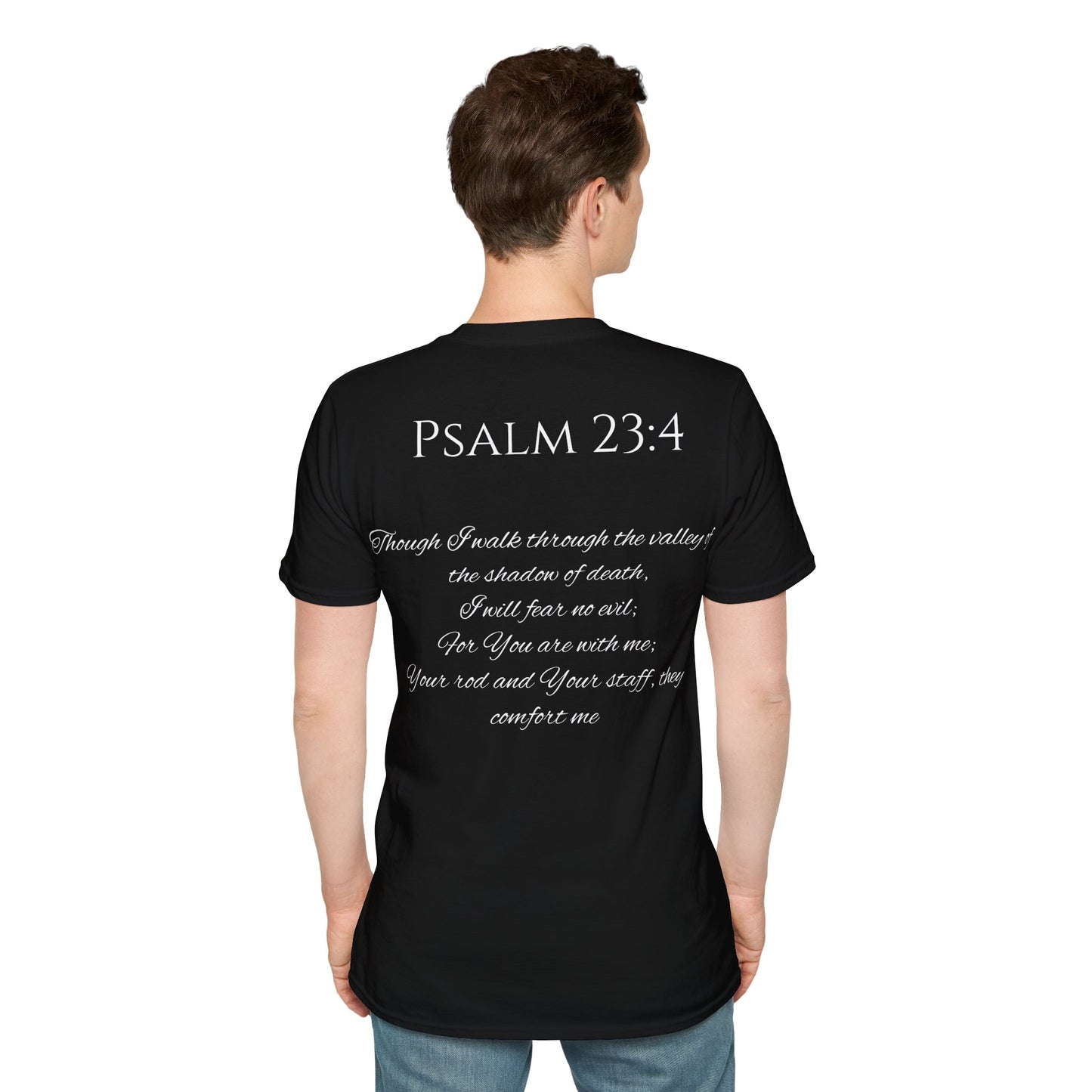 Psalm 23:4 Unisex Softstyle T-Shirt