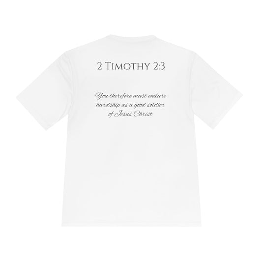 2 Timothy 2:3 Unisex Moisture Wicking Tee
