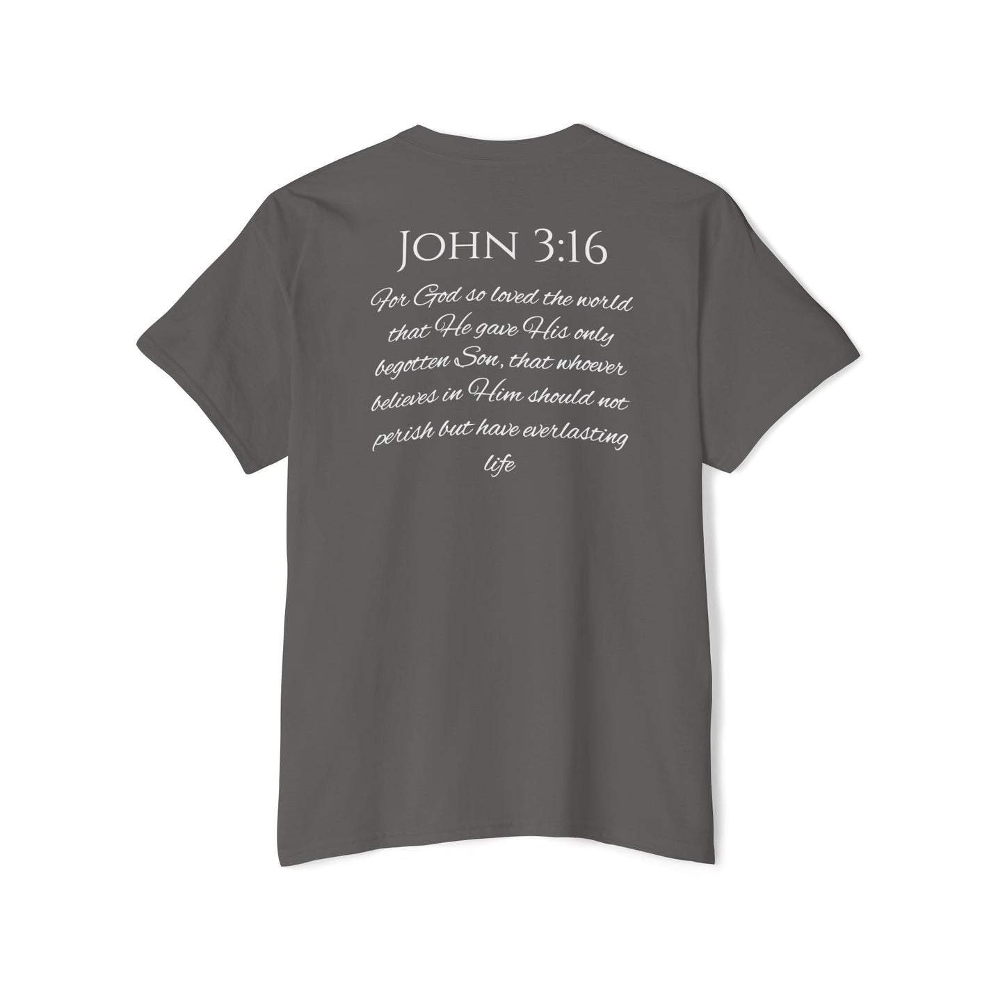 John 3:16 Unisex Heavy Cotton Pocket Tee