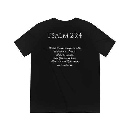 Psalm 23:4 Unisex Triblend Tee