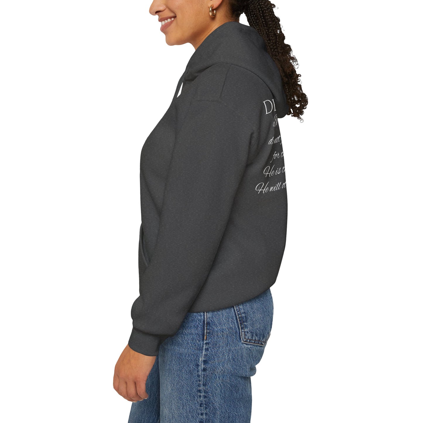 Deuteronomy 31:6 Unisex Heavy Blend™ Hooded Sweatshirt