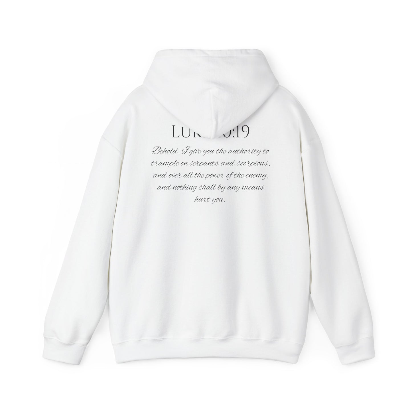 Luke 10:19 Unisex Heavy Blend™ Hooded Sweatshirt
