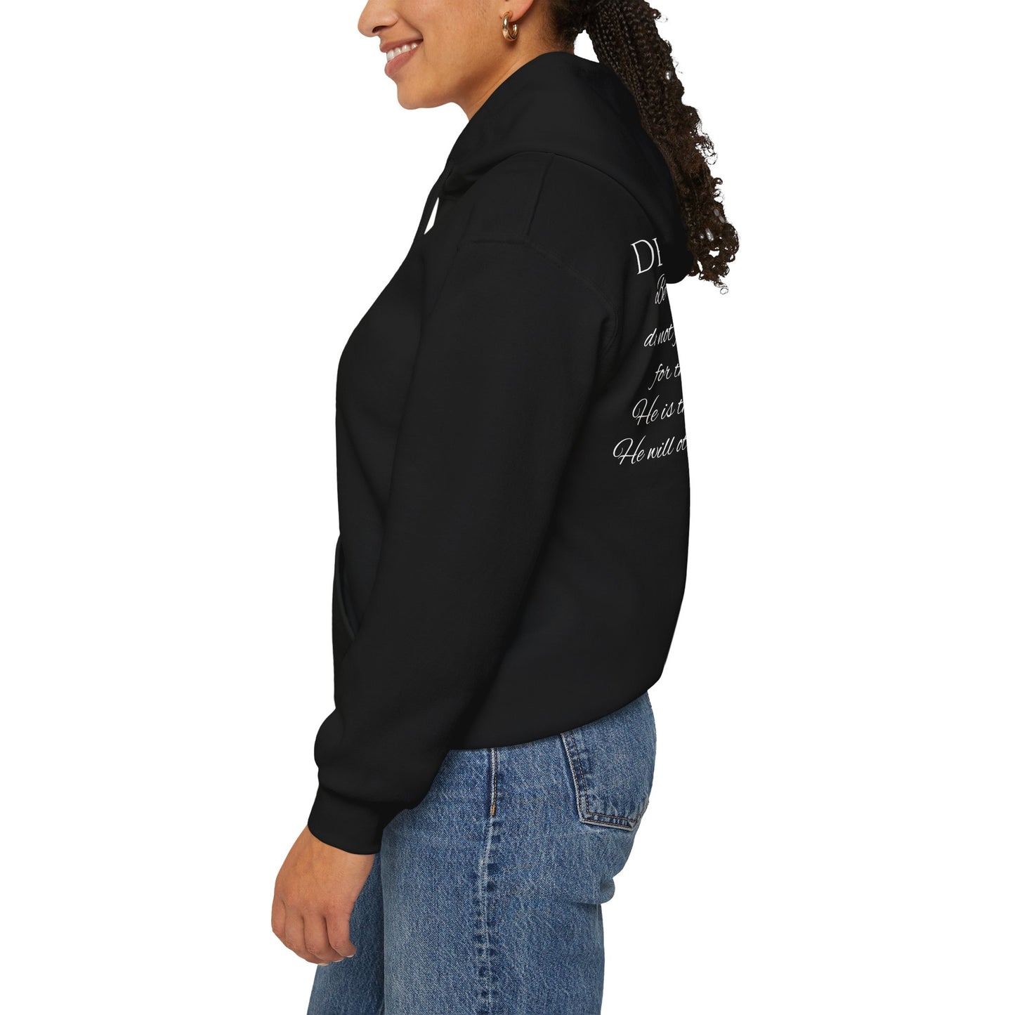 Deuteronomy 31:6 Unisex Heavy Blend™ Hooded Sweatshirt