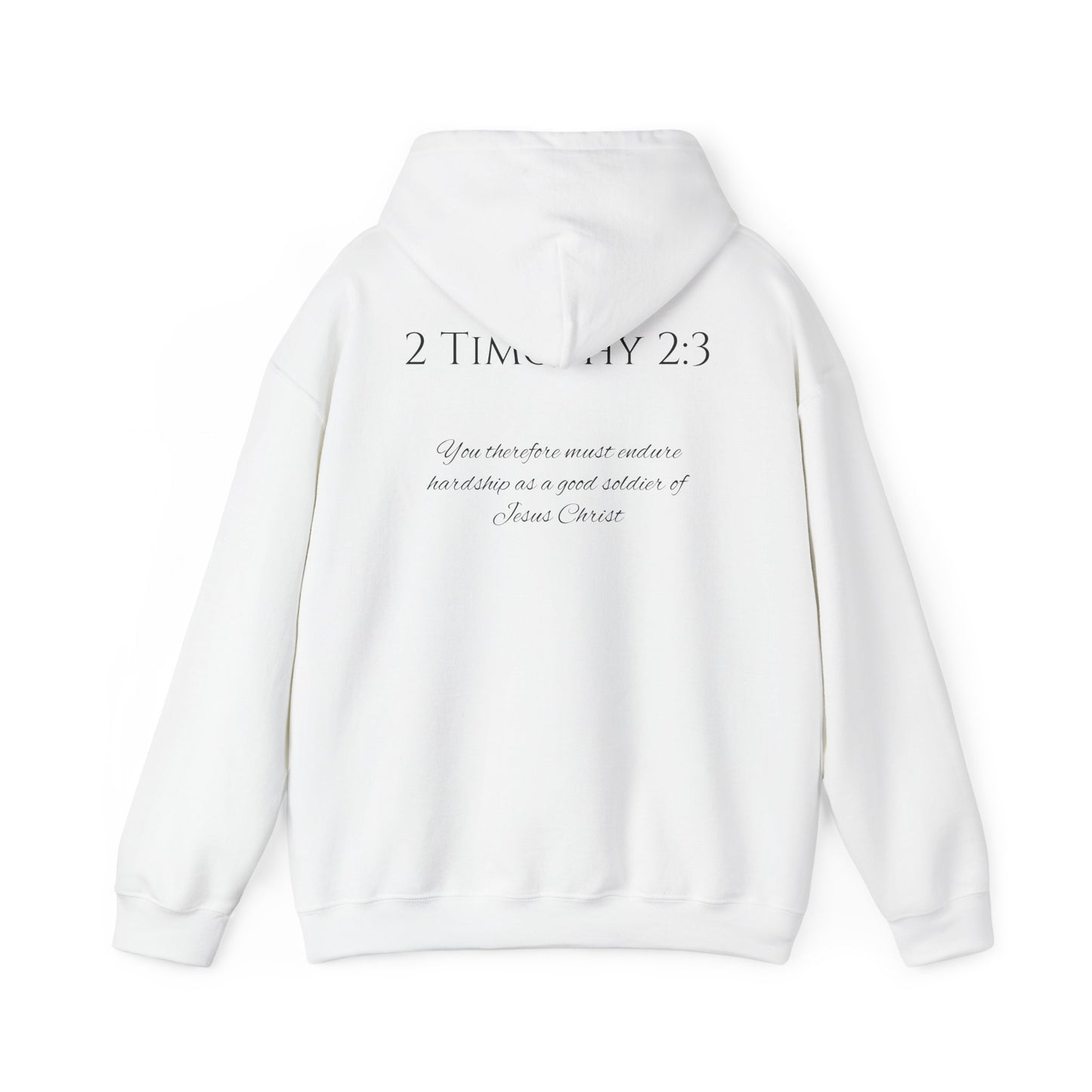 2 Timothy 2:3 Unisex Heavy Blend™ Hooded Sweatshirt