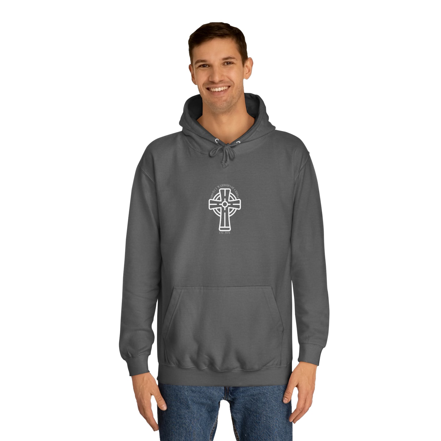 Philippians 4:13 Unisex College Hoodie