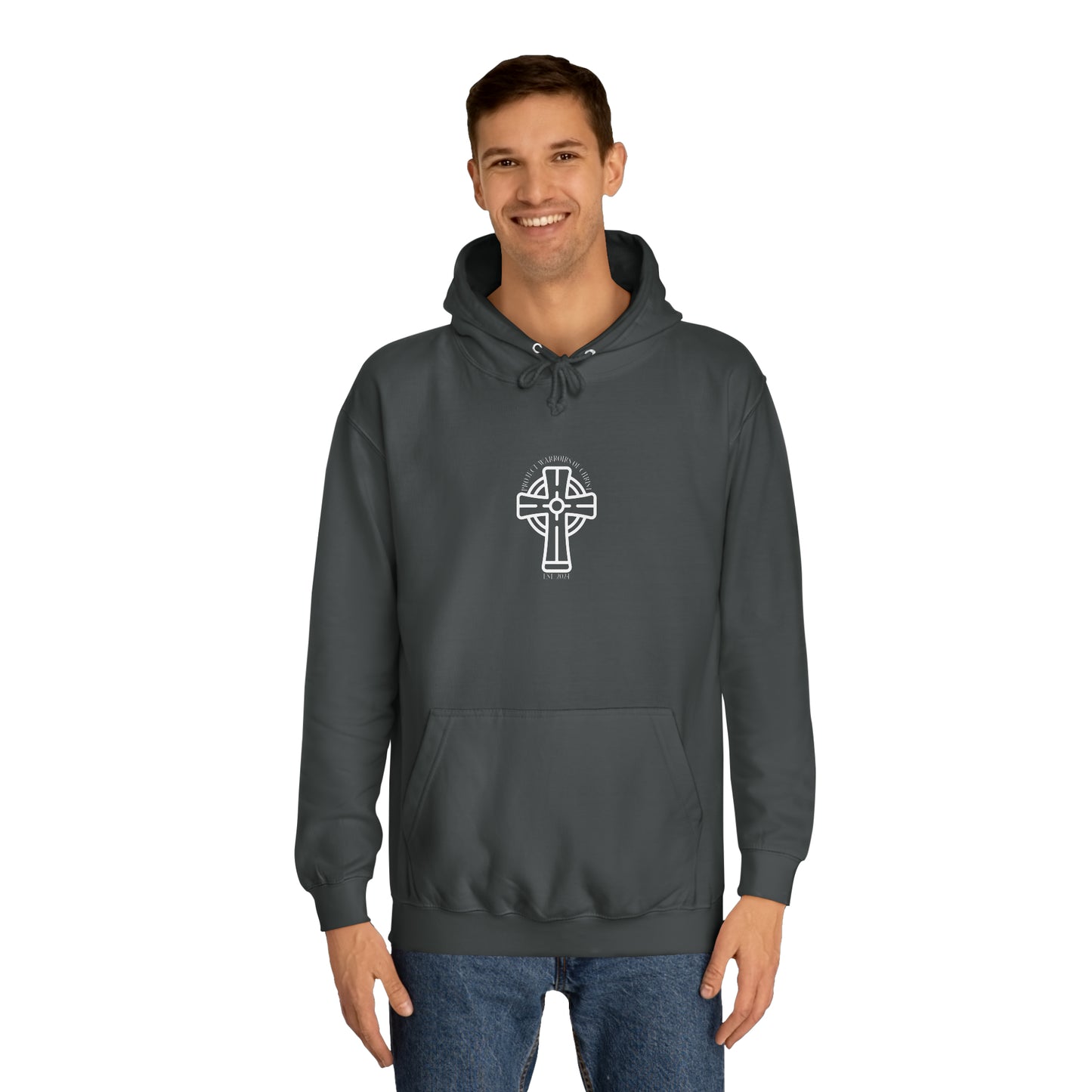 Isaiah 41:10 Unisex College Hoodie