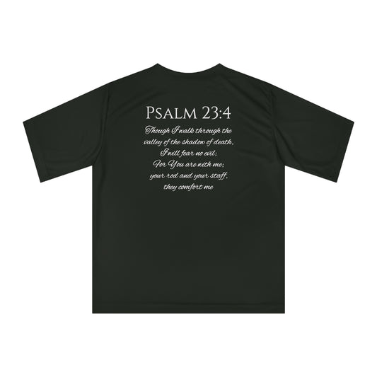 Psalm 23:4 Unisex Zone Performance T-shirt