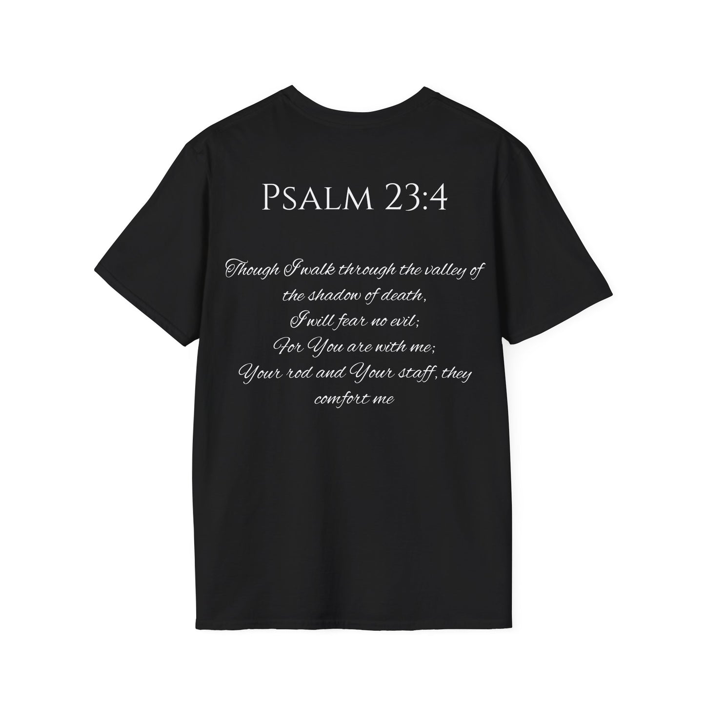 Psalm 23:4 Unisex Softstyle T-Shirt